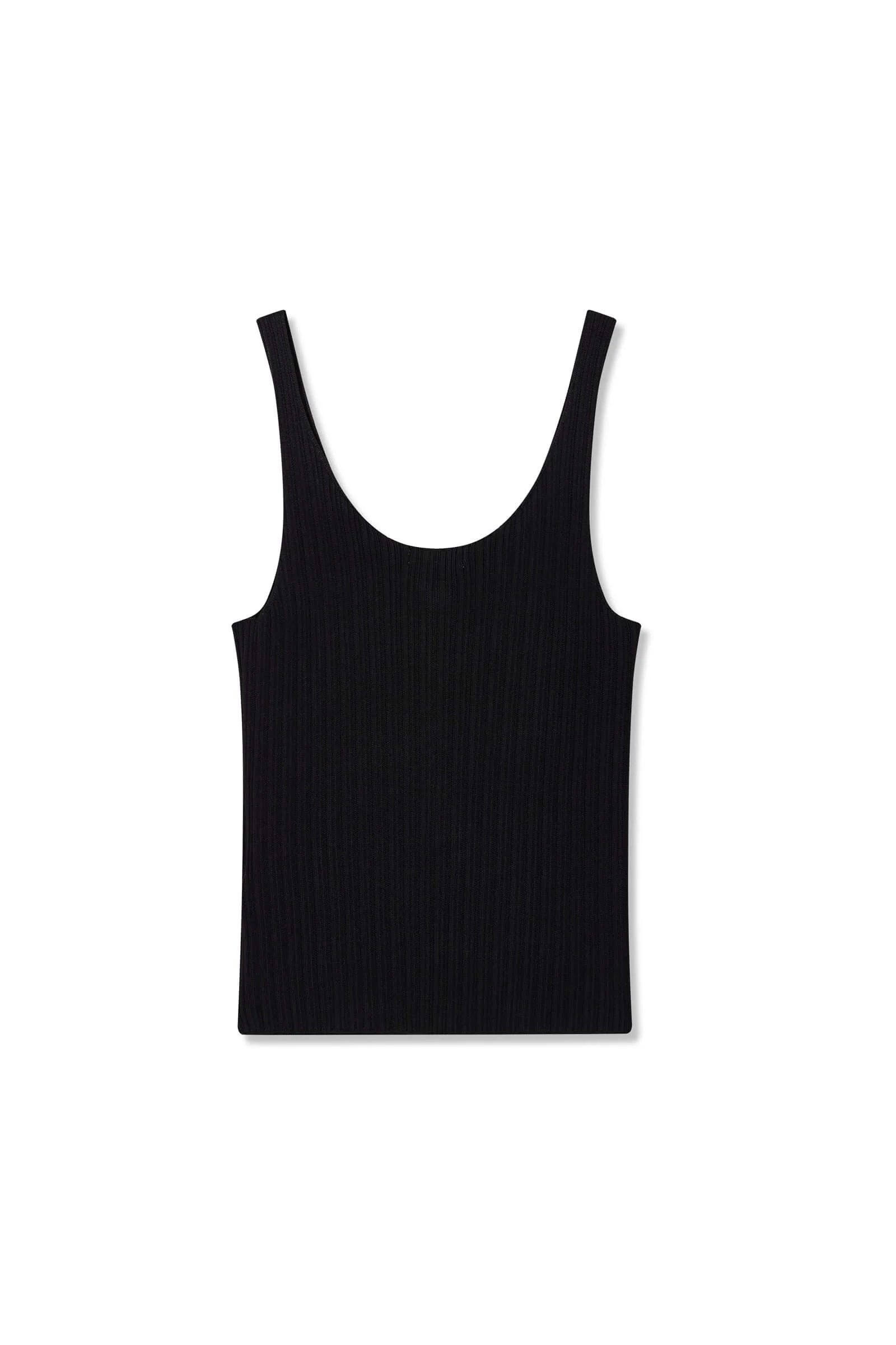 LILY Solid Color Knitted Camisole - Image 7