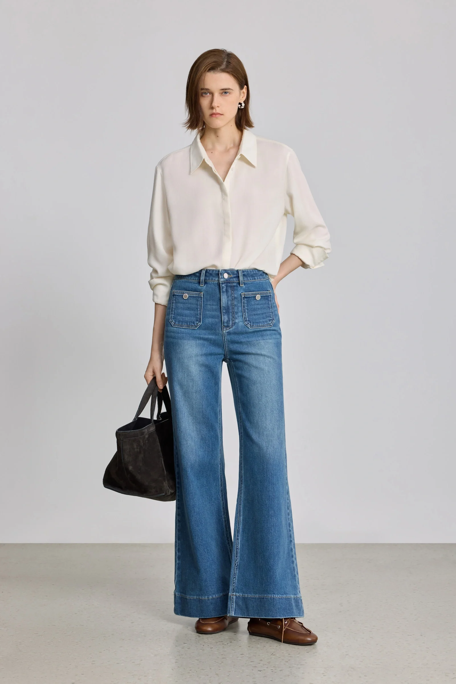 LILY Stretch Straight-Leg Jeans - Image 4