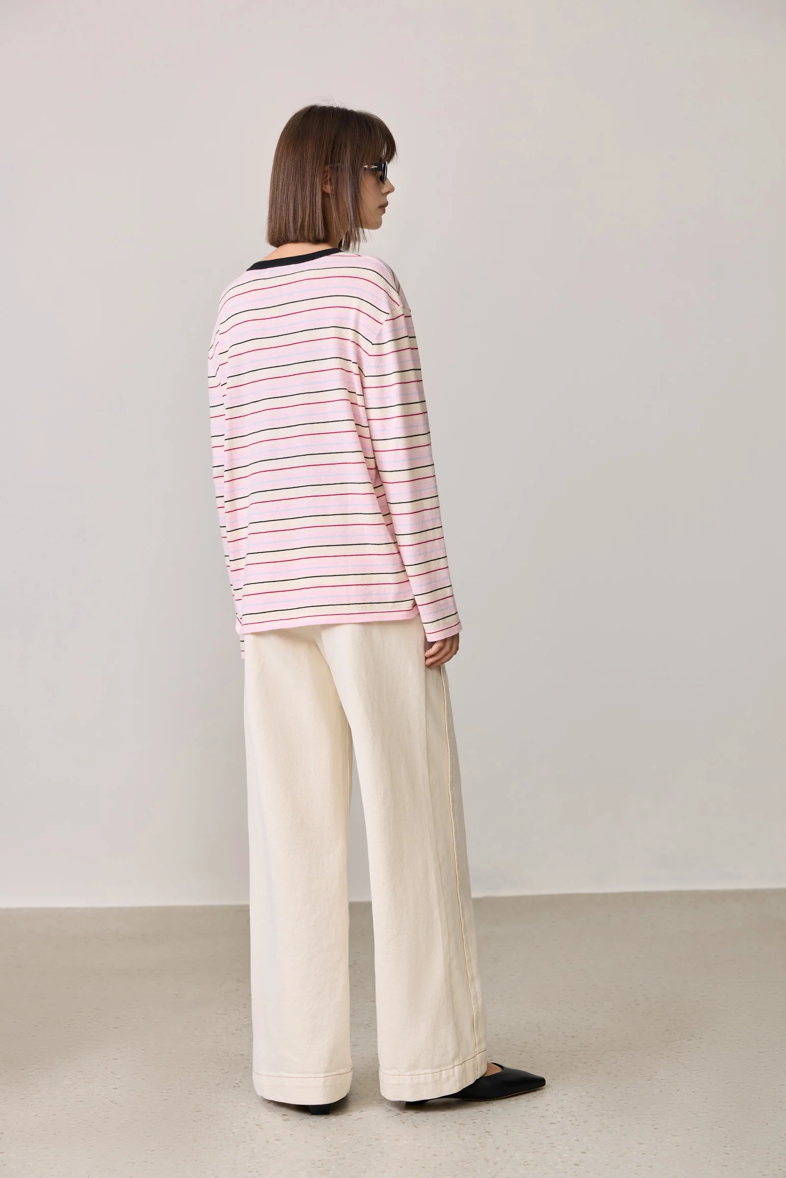 LILY Striped Crewneck Sweater - Image 8