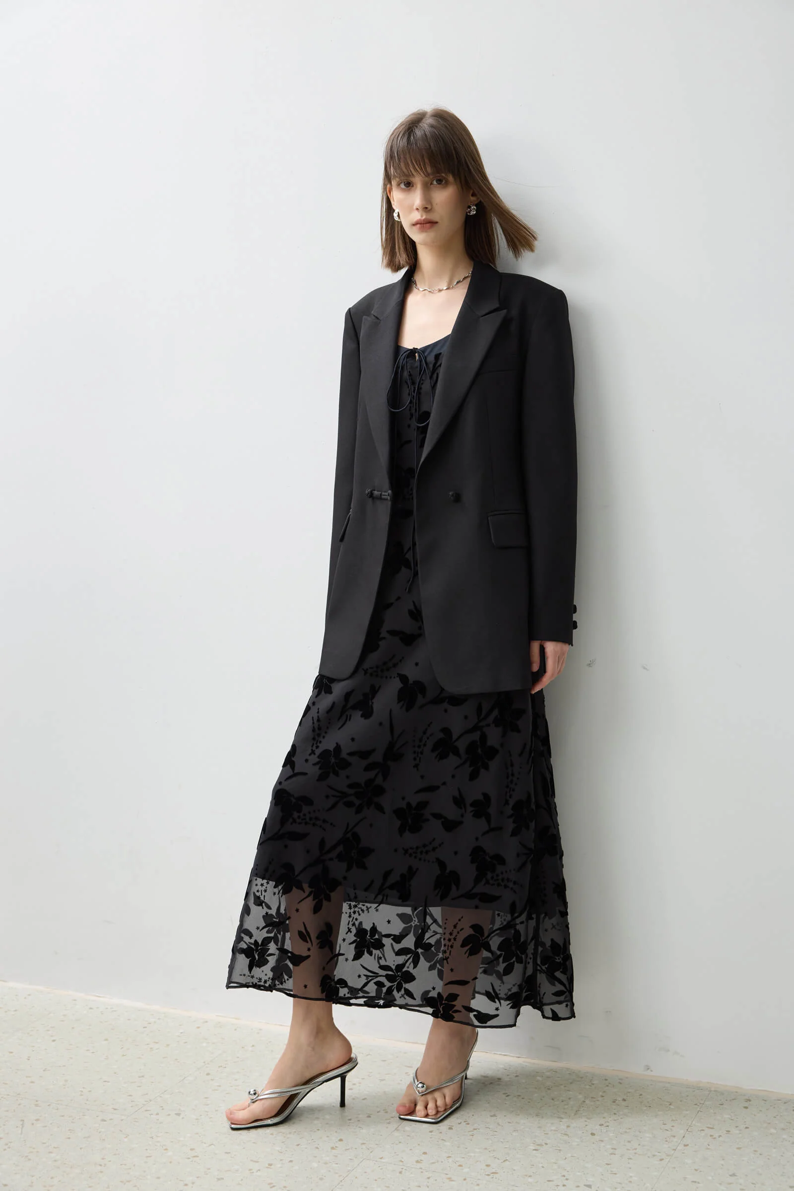 LILY Frog Button Blazer - Image 10
