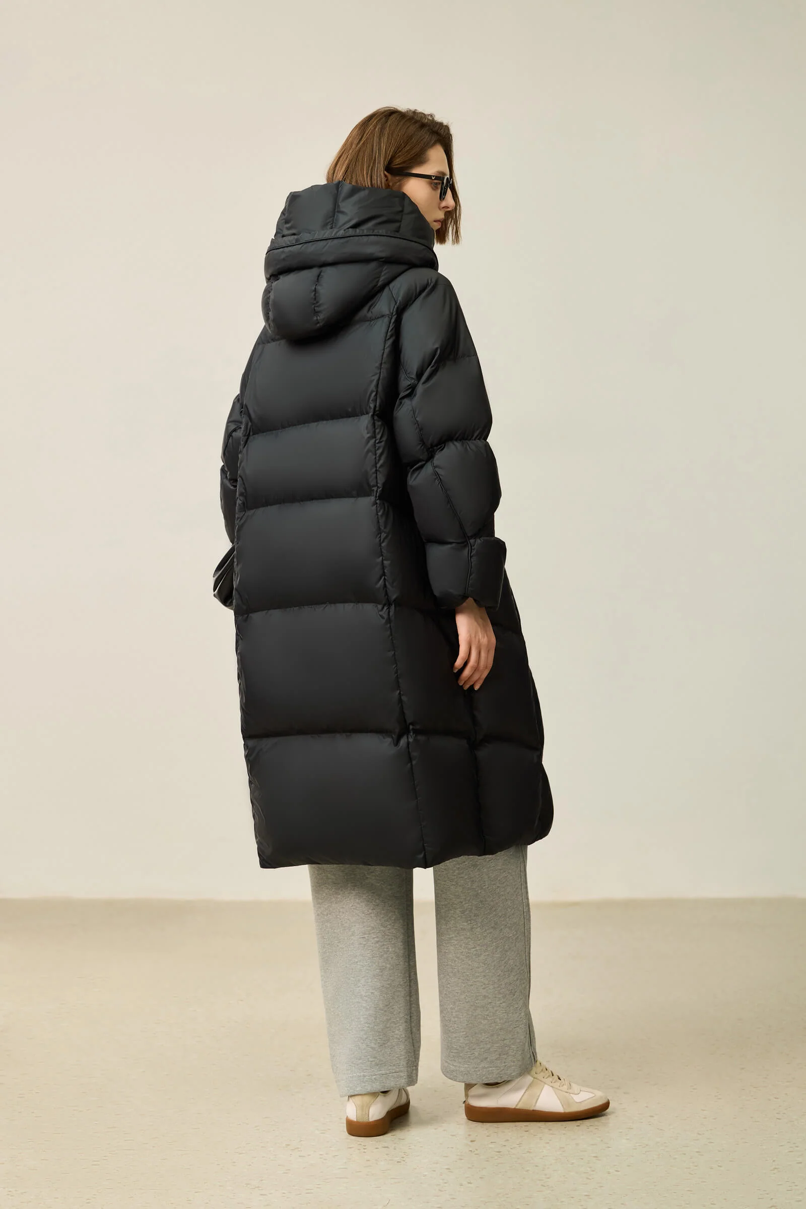LILY Trendy Puffer Hooded 90% Down Jacket - Image 5