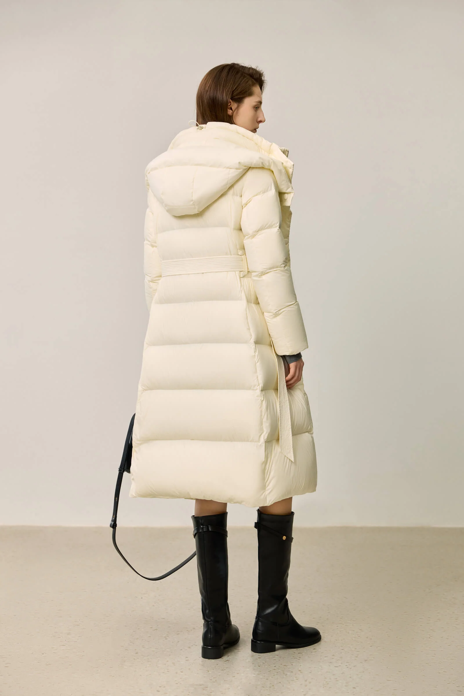 LILY Ultra-Light Urban X-Series Waist-Cinching Down Jacket - Image 12