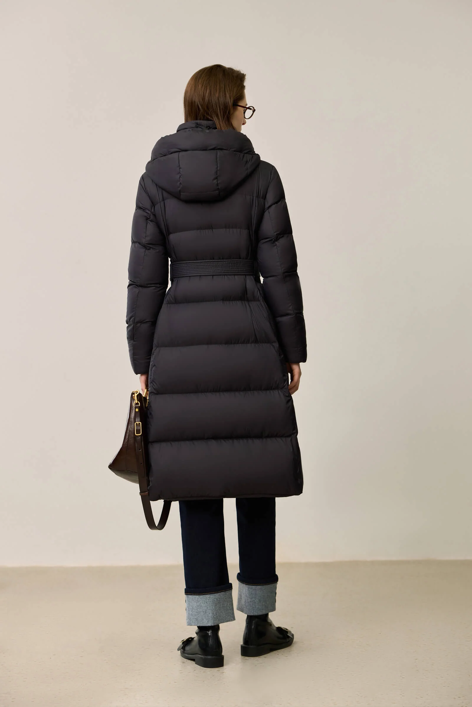 LILY Ultra-Light Urban X-Series Waist-Cinching Down Jacket - Image 5