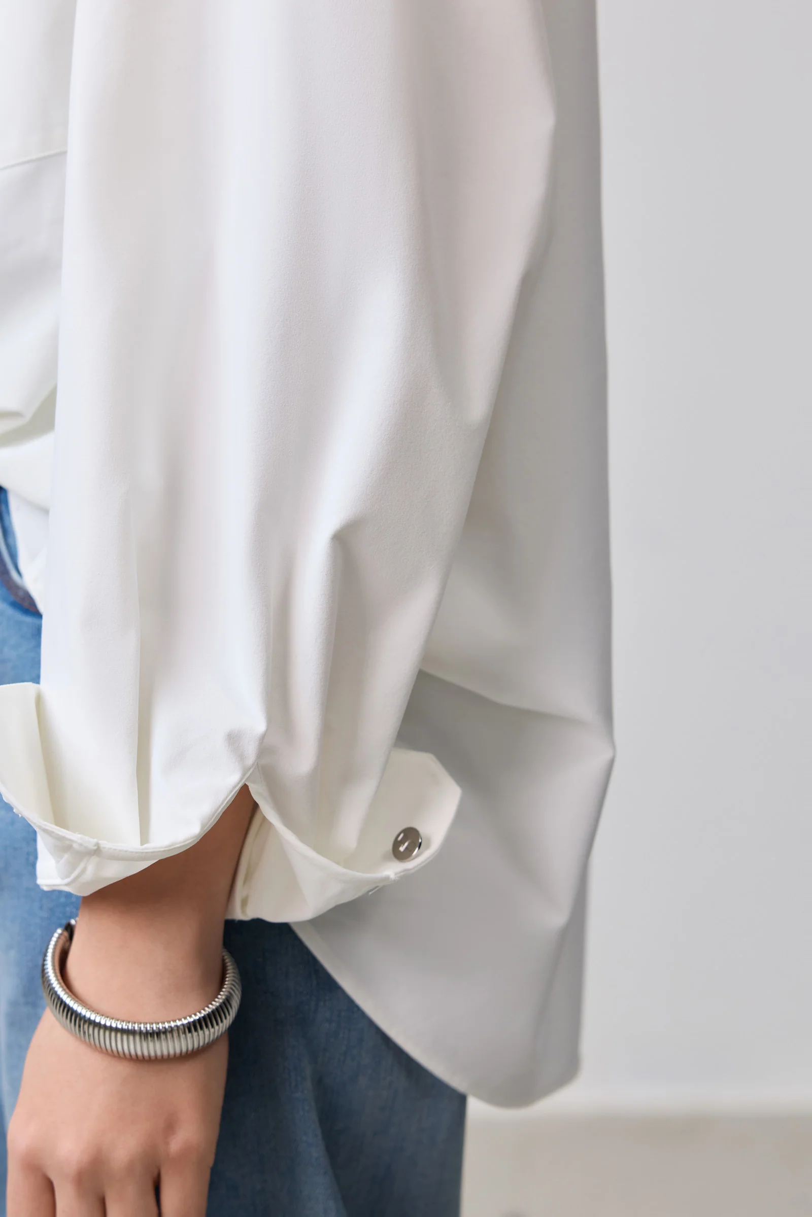 LILY Unique Two-Tone Casual Shirt - Image 8