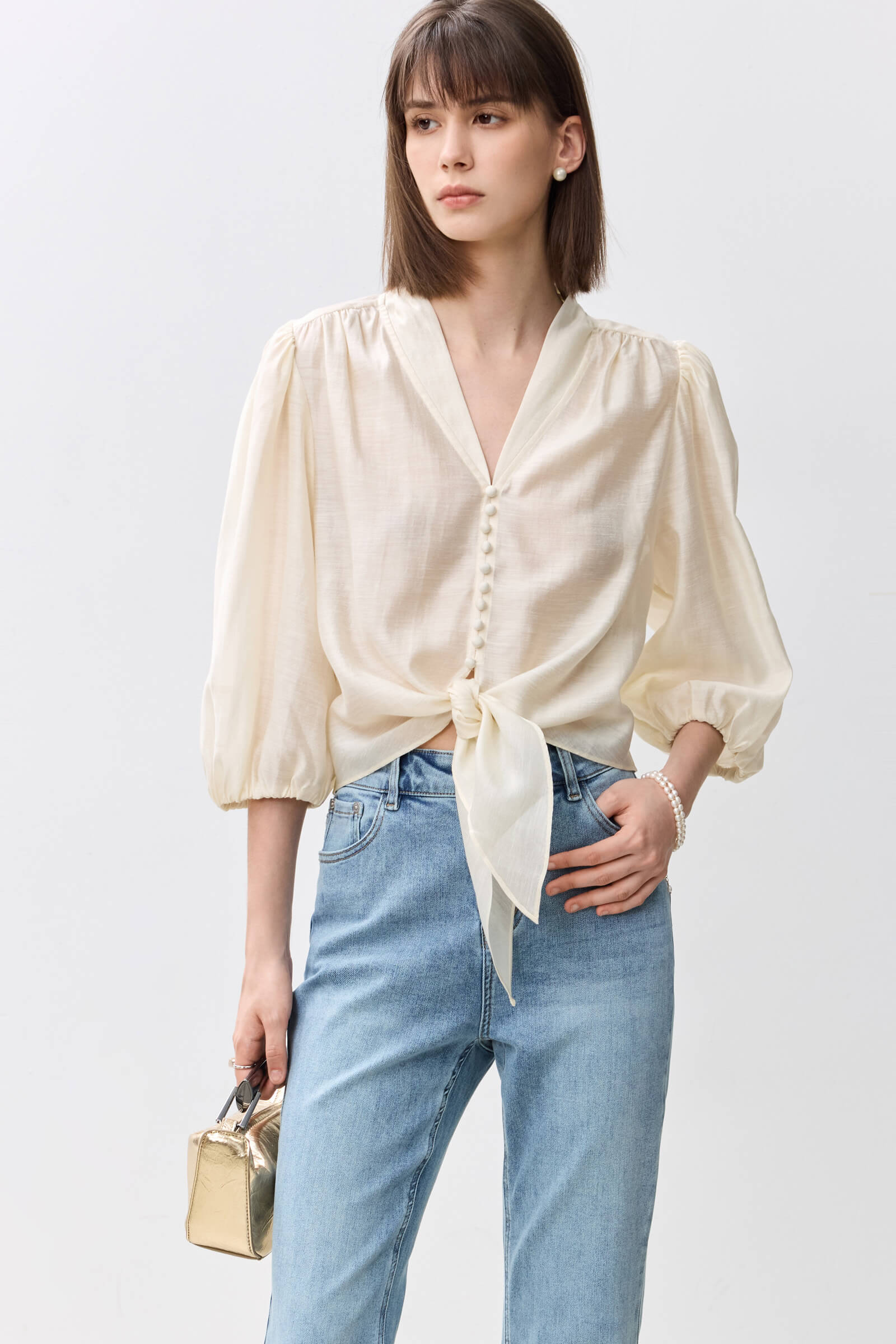 LILY Versatile Chiffon Blouse - Image 9