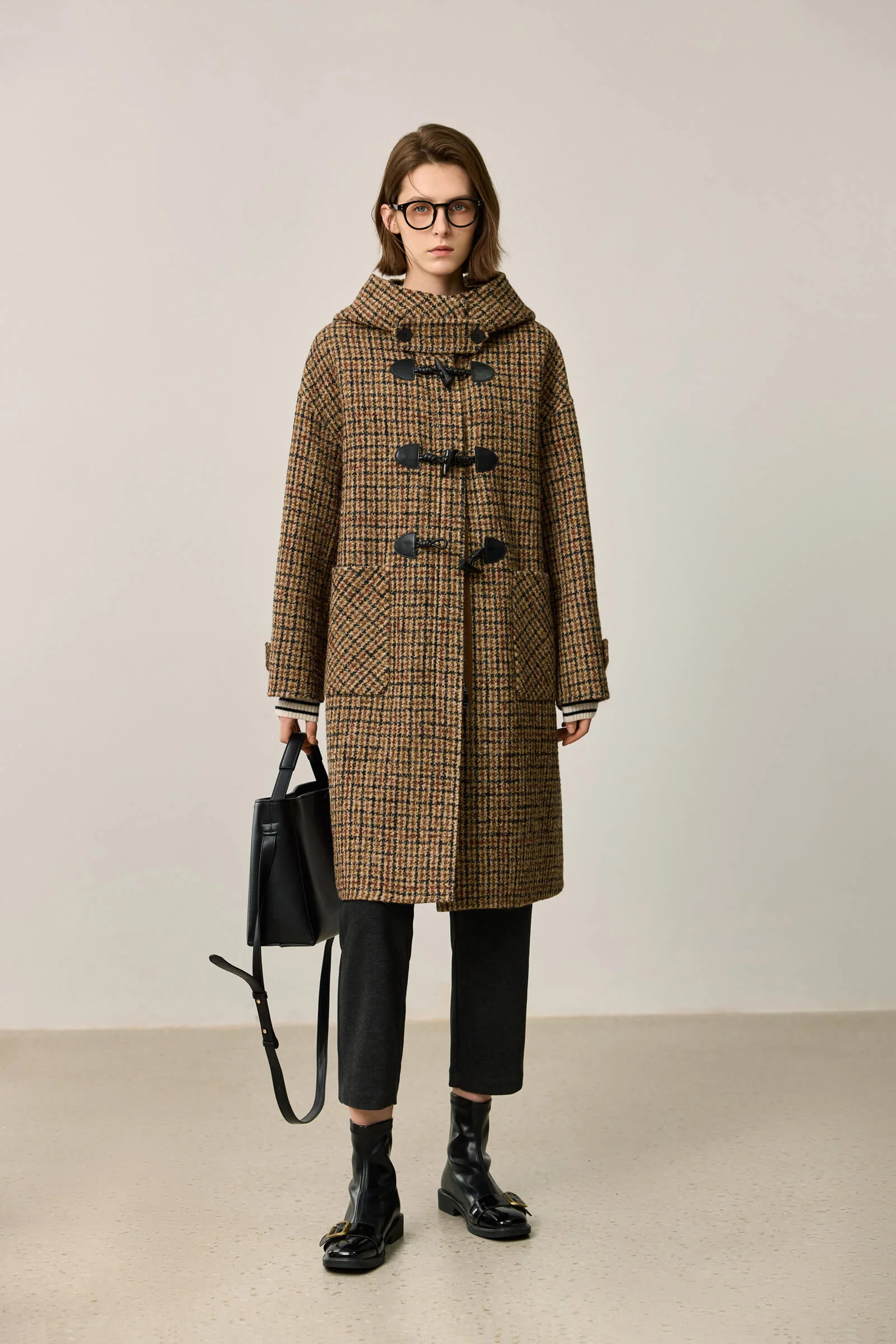 LILY Vintage Collegiate Wool Coat - Image 9