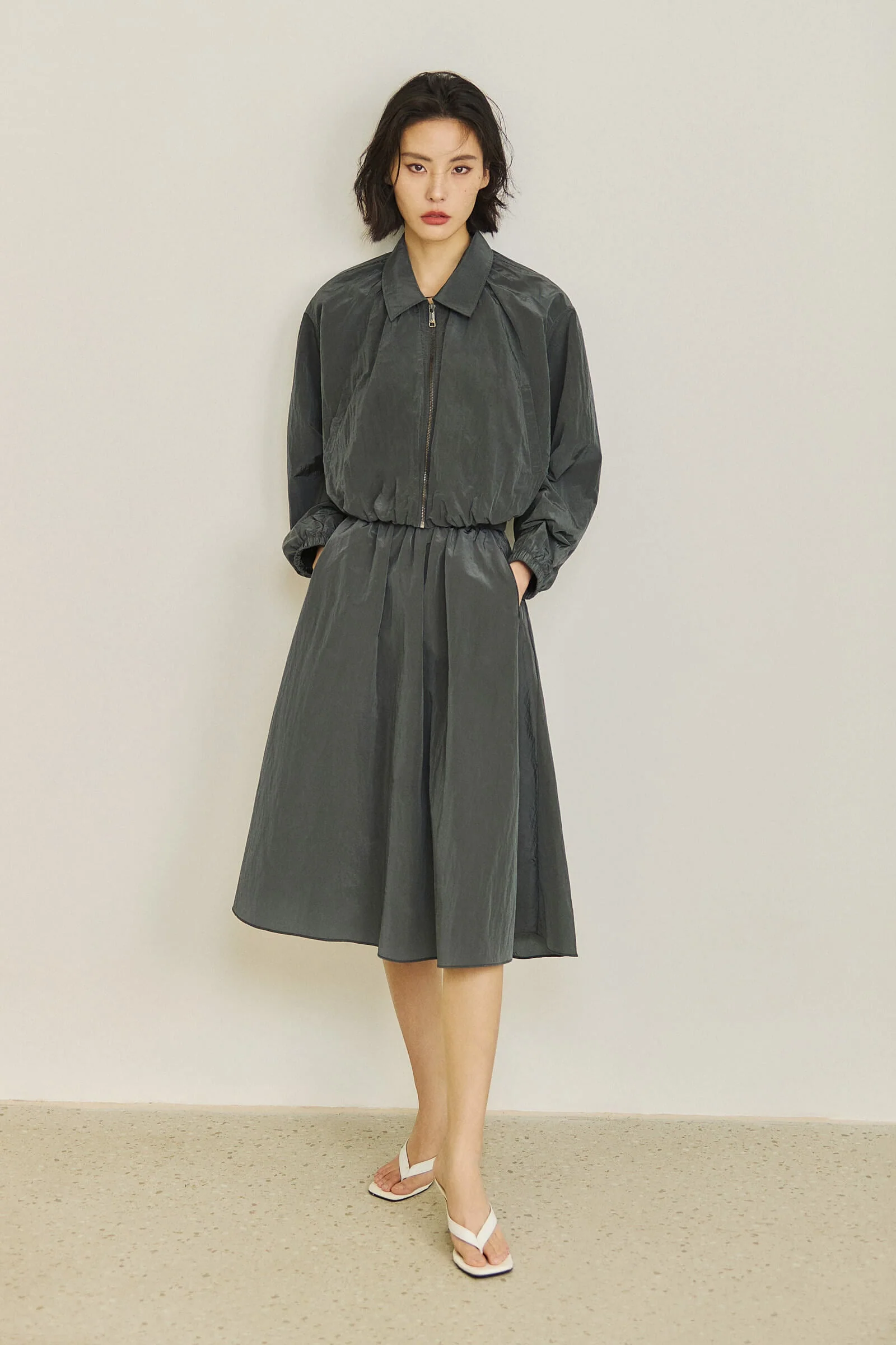 LILY Water-Repellent A-line Skirt - Image 4
