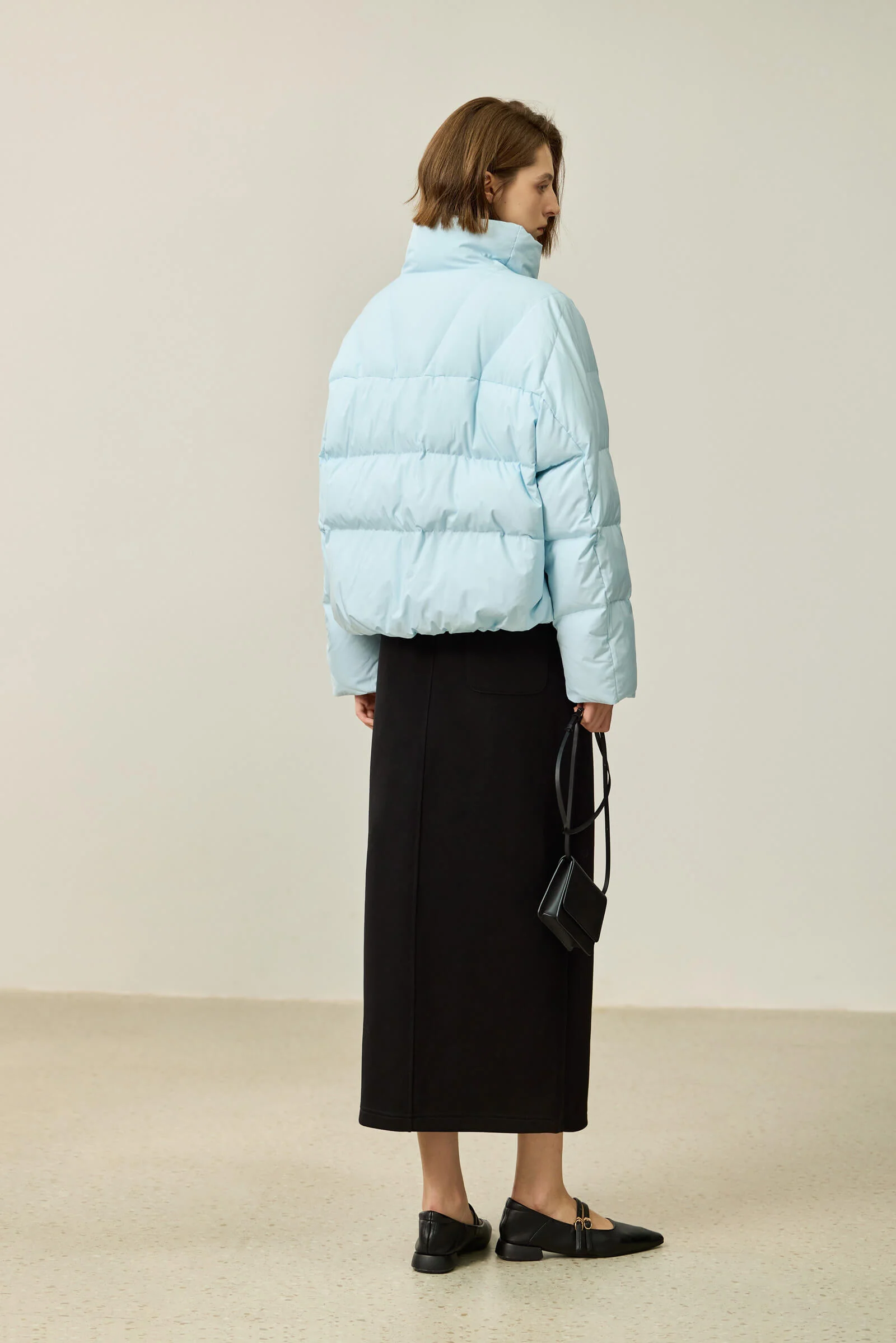 LILY White Duck Down Ultra-Light Down Jacket - Image 23