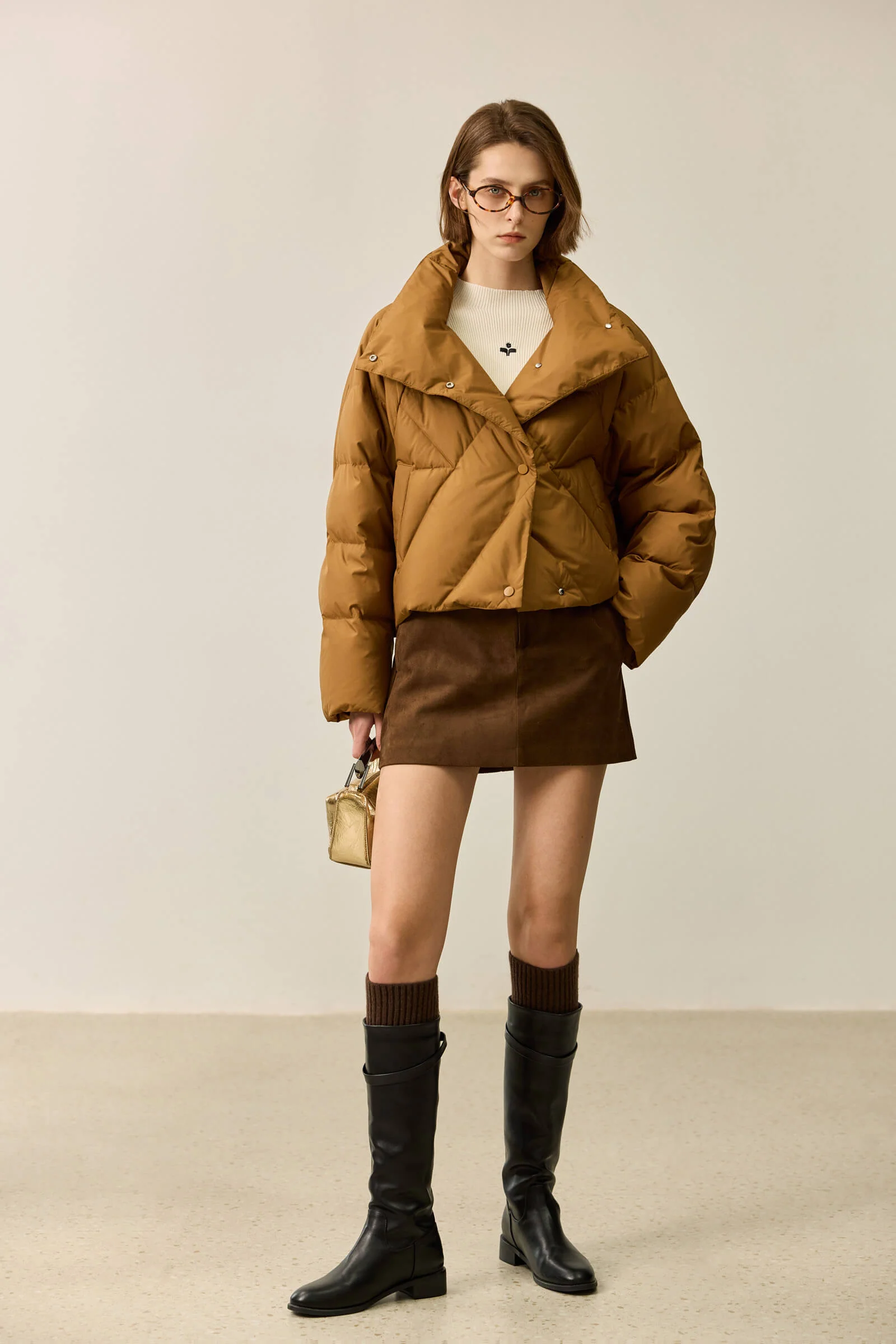 LILY White Duck Down Ultra-Light Down Jacket - Image 26