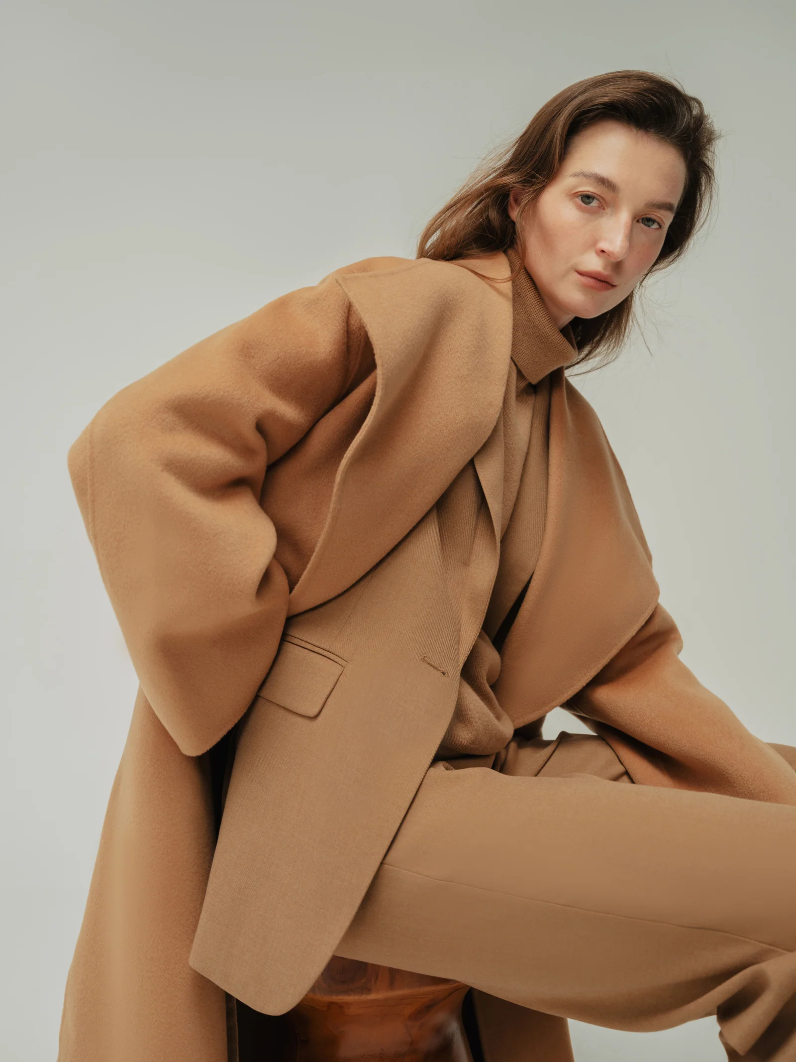 LILY Wool-Blend Wool Coat - Image 5