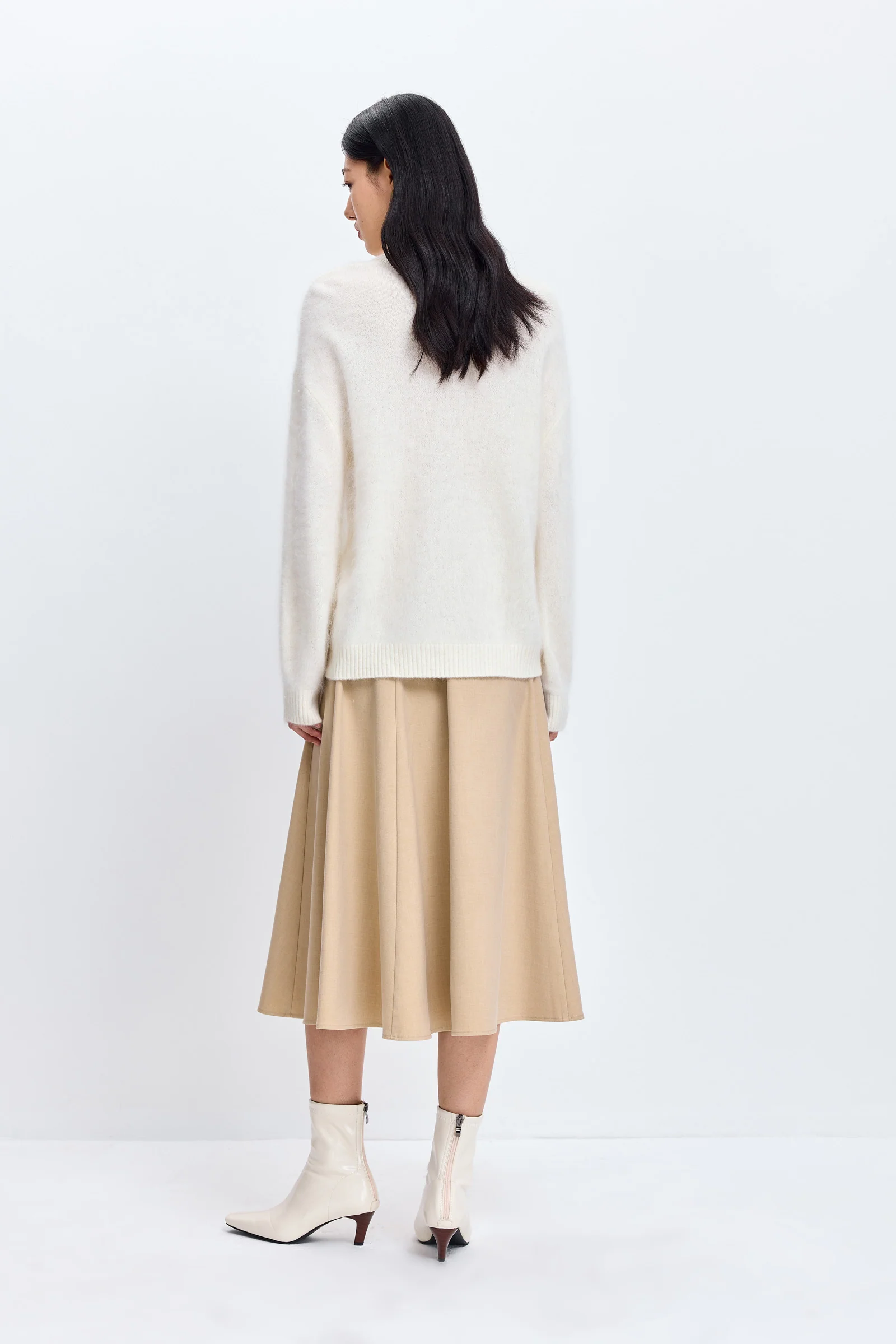 LILY Wool-Cashmere Knit Sweater - Image 3
