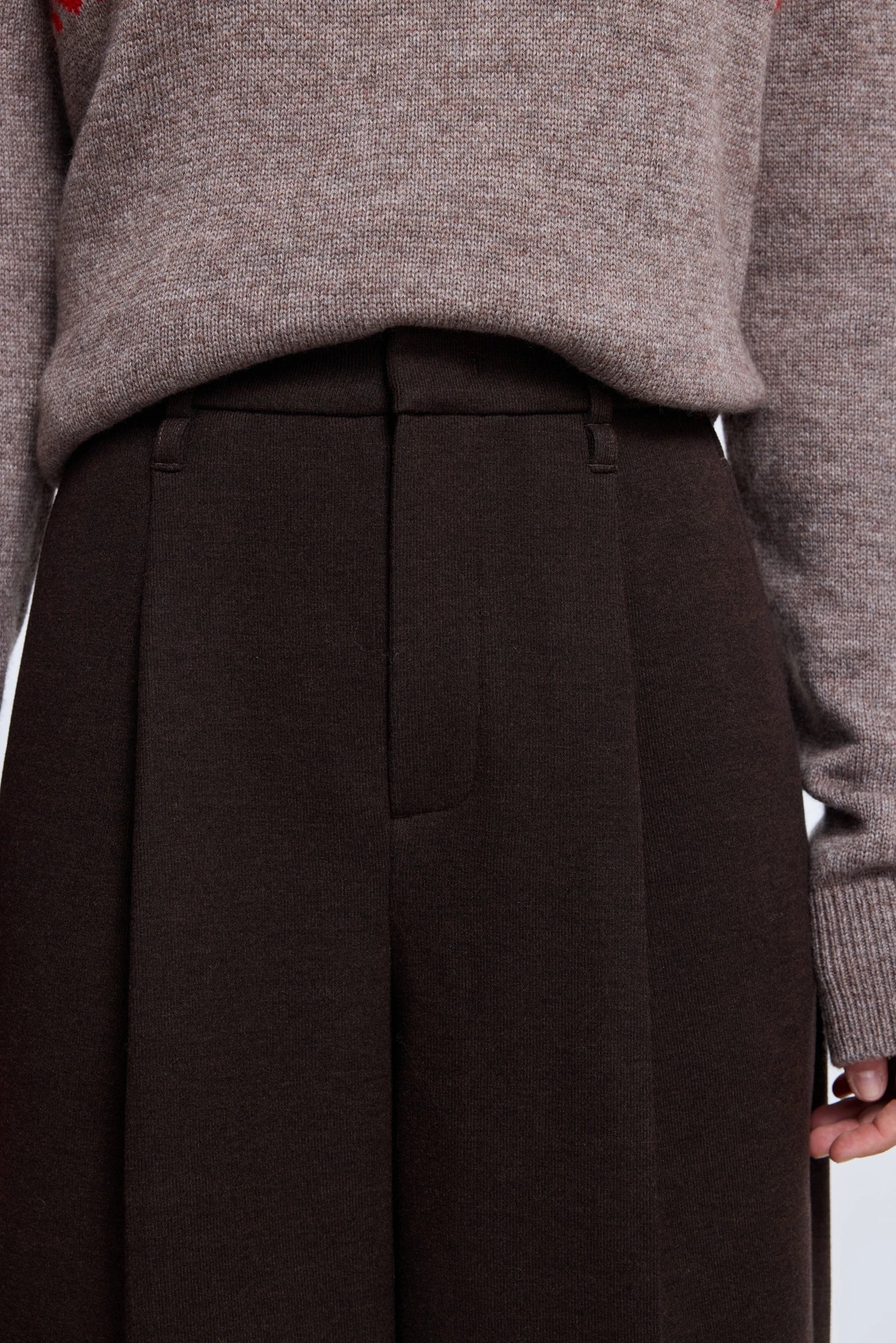 Lyocell-Acetate Wool Straight-Leg Pants - Image 6