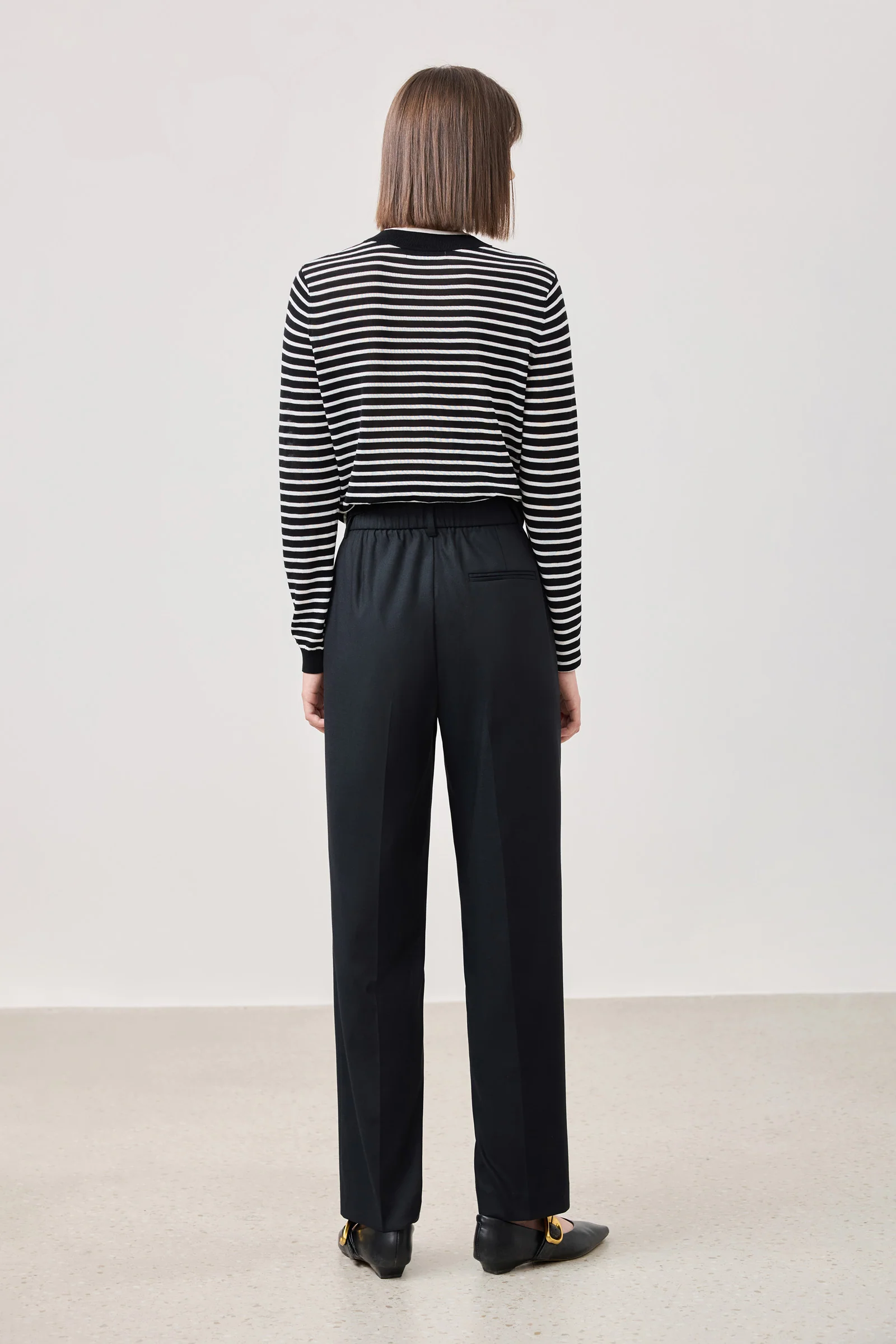 [Master Tailoring] LILY Stretch Straight-Leg Trousers - Image 3