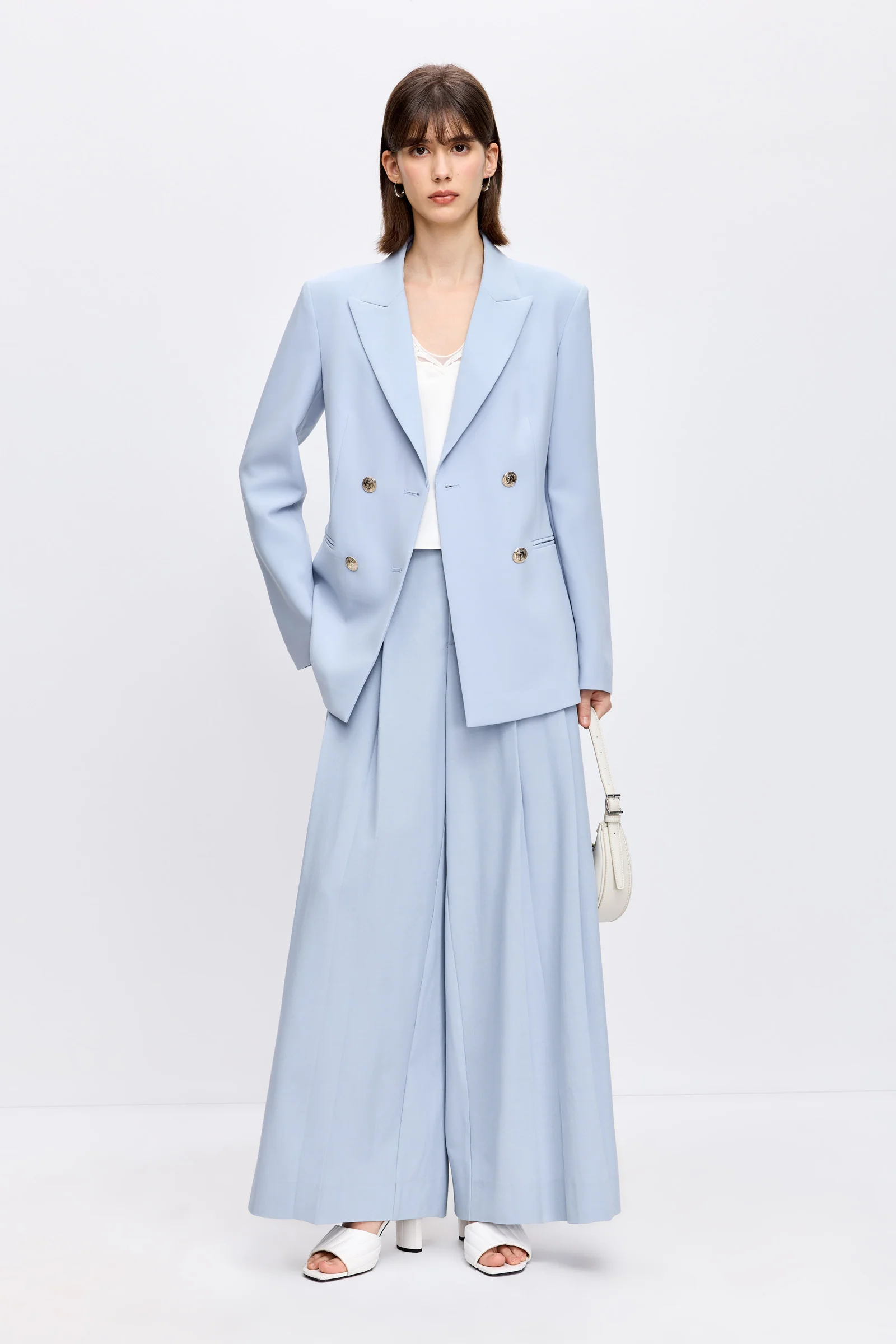 [Master Tailoring] LILY Structured Shoulder Blazer - Image 11