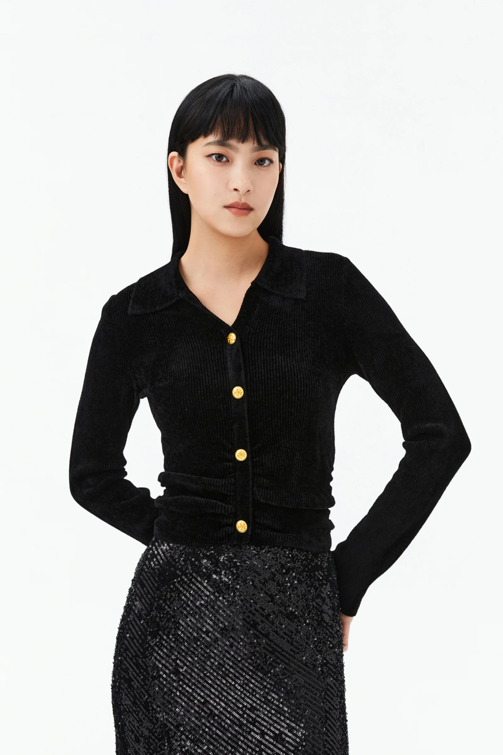 RelaxedShort Open-Knit Cardigan - Image 10