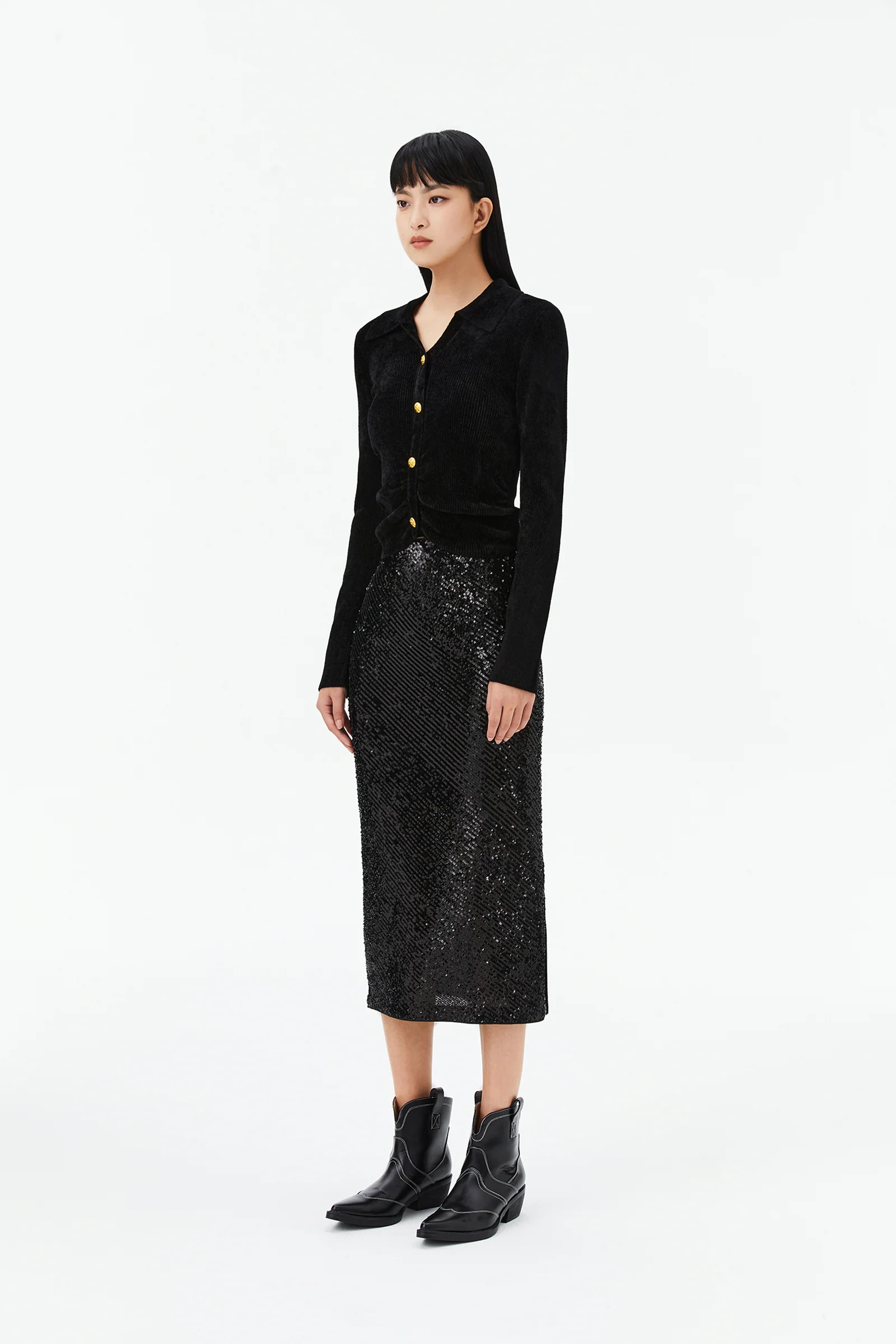 RelaxedShort Open-Knit Cardigan - Image 8