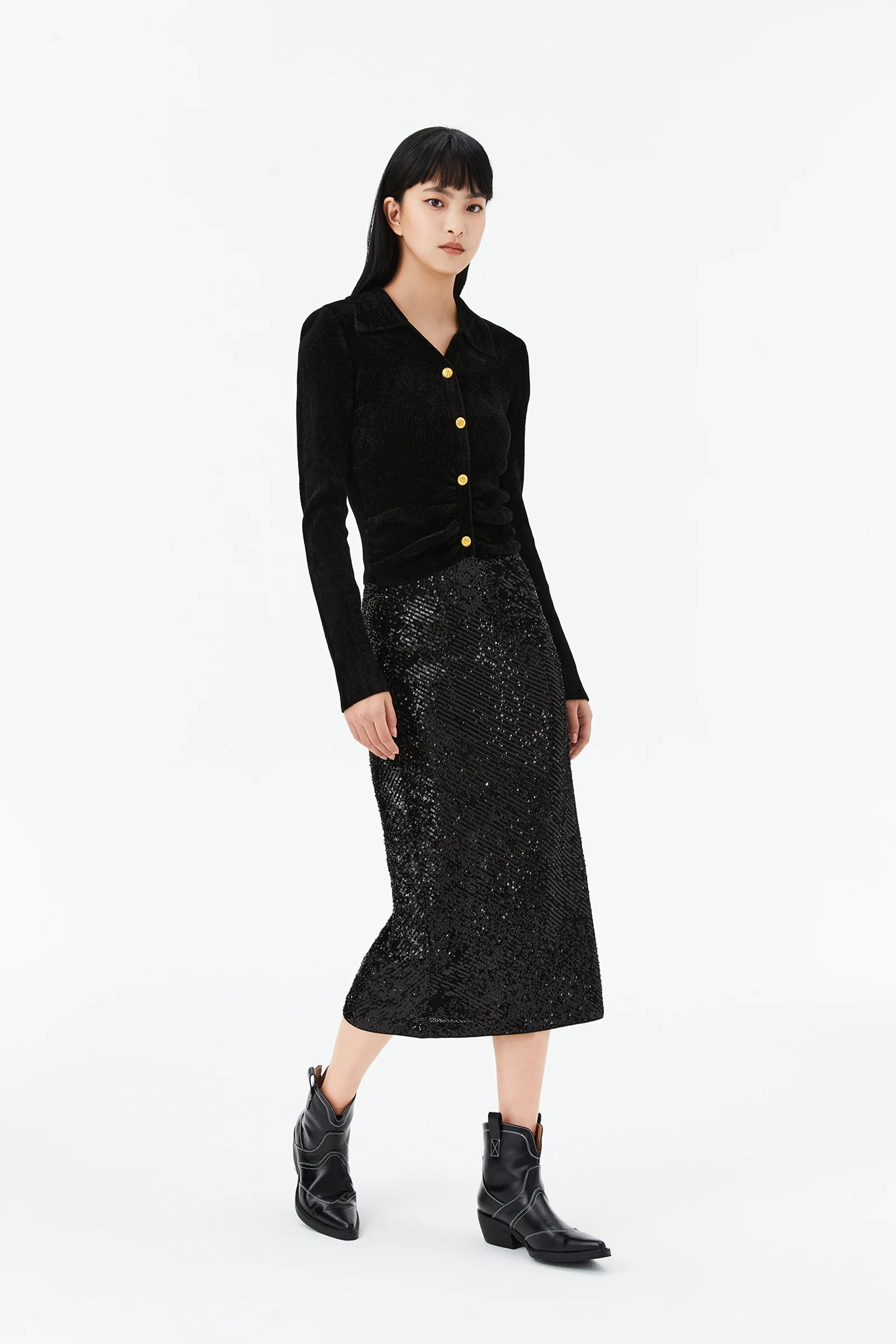 RelaxedShort Open-Knit Cardigan - Image 9