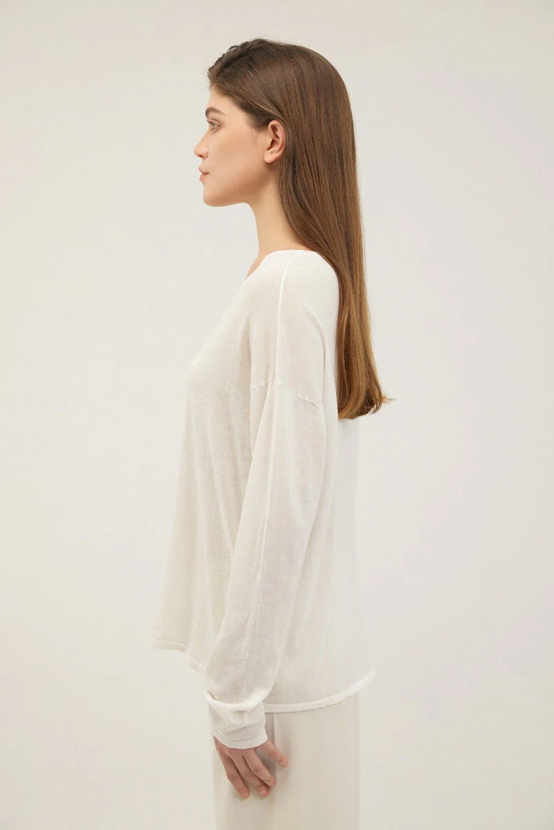 Staple Cotton Long Sleeve Top - Image 9