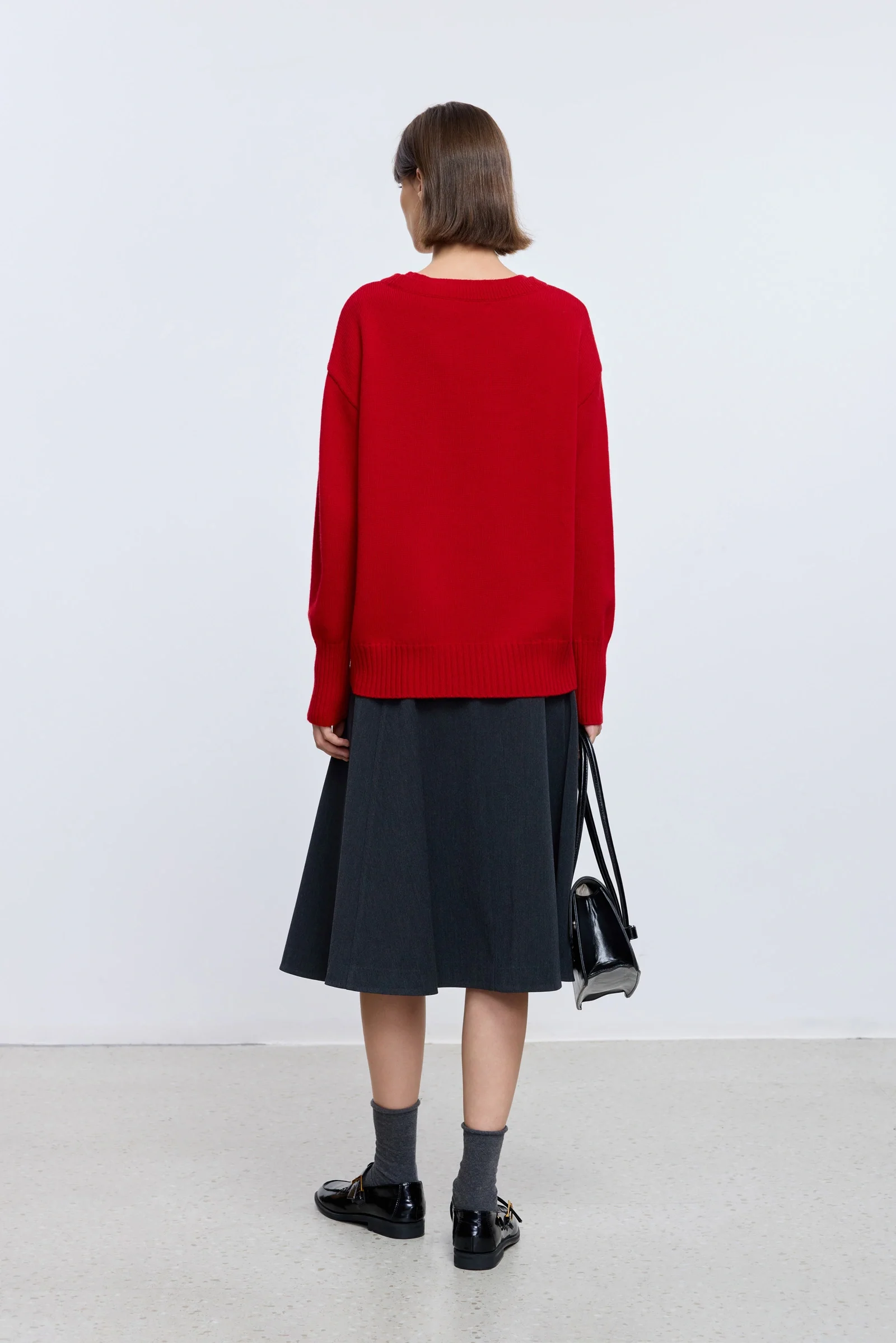 Wool-Blend Layered Pullover - Image 4