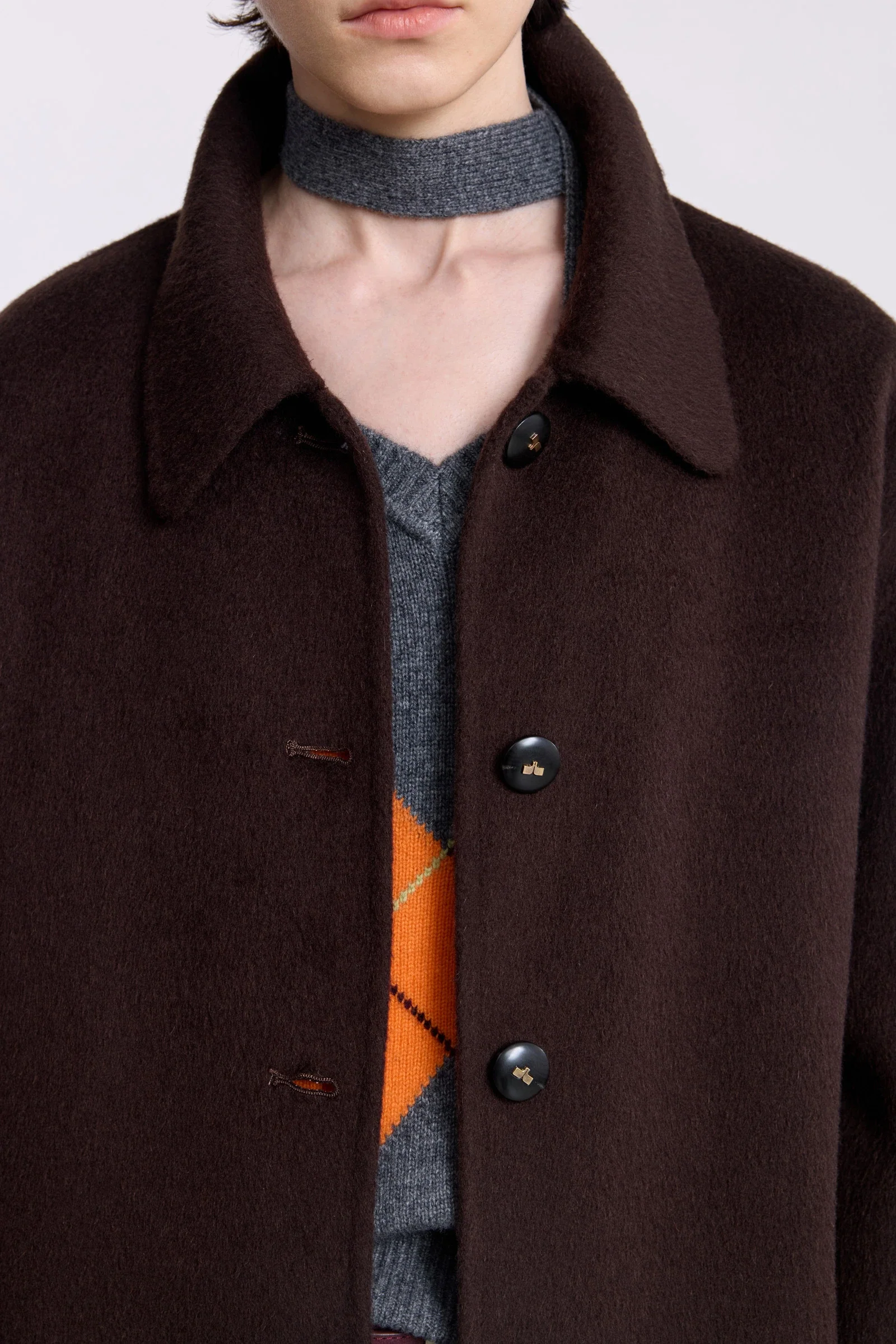 Wool-Camel Double-Faced Coat - Image 14