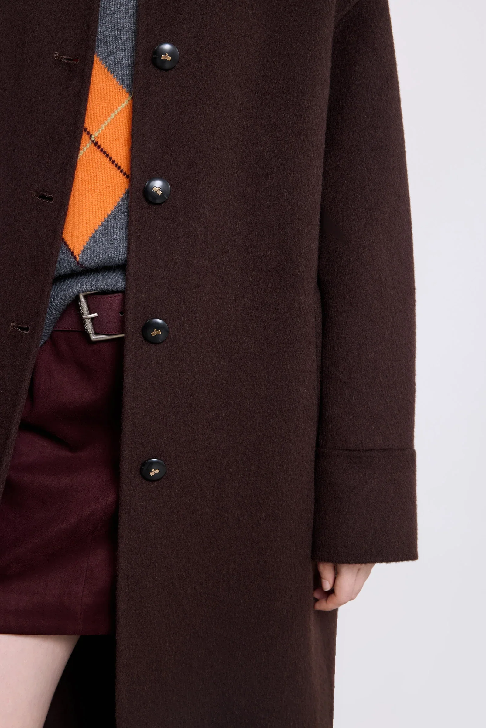 Wool-Camel Double-Faced Coat - Image 15