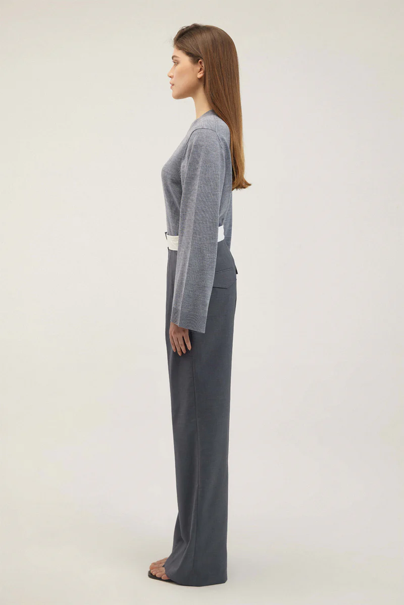 Wool-Silk Knit Long-Sleeve - Image 13